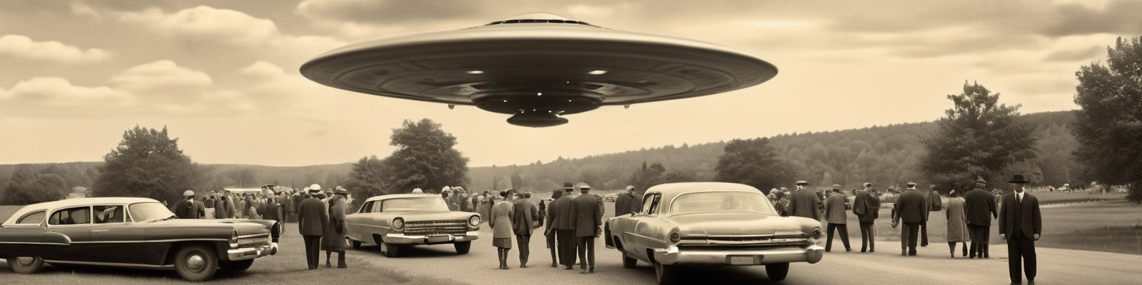 секретное фото прибытия инопланетян в 1952 году